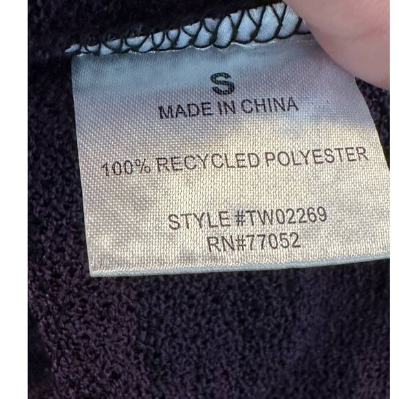 Threads 4 Thought purple short sleeves lightweight sweater size small - Picture 6 of 12